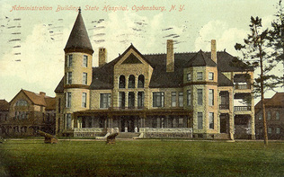 The St. Lawrence State Hospital was beautifully documented in<br/><i>Psychiatry and Ogdensburg<i>