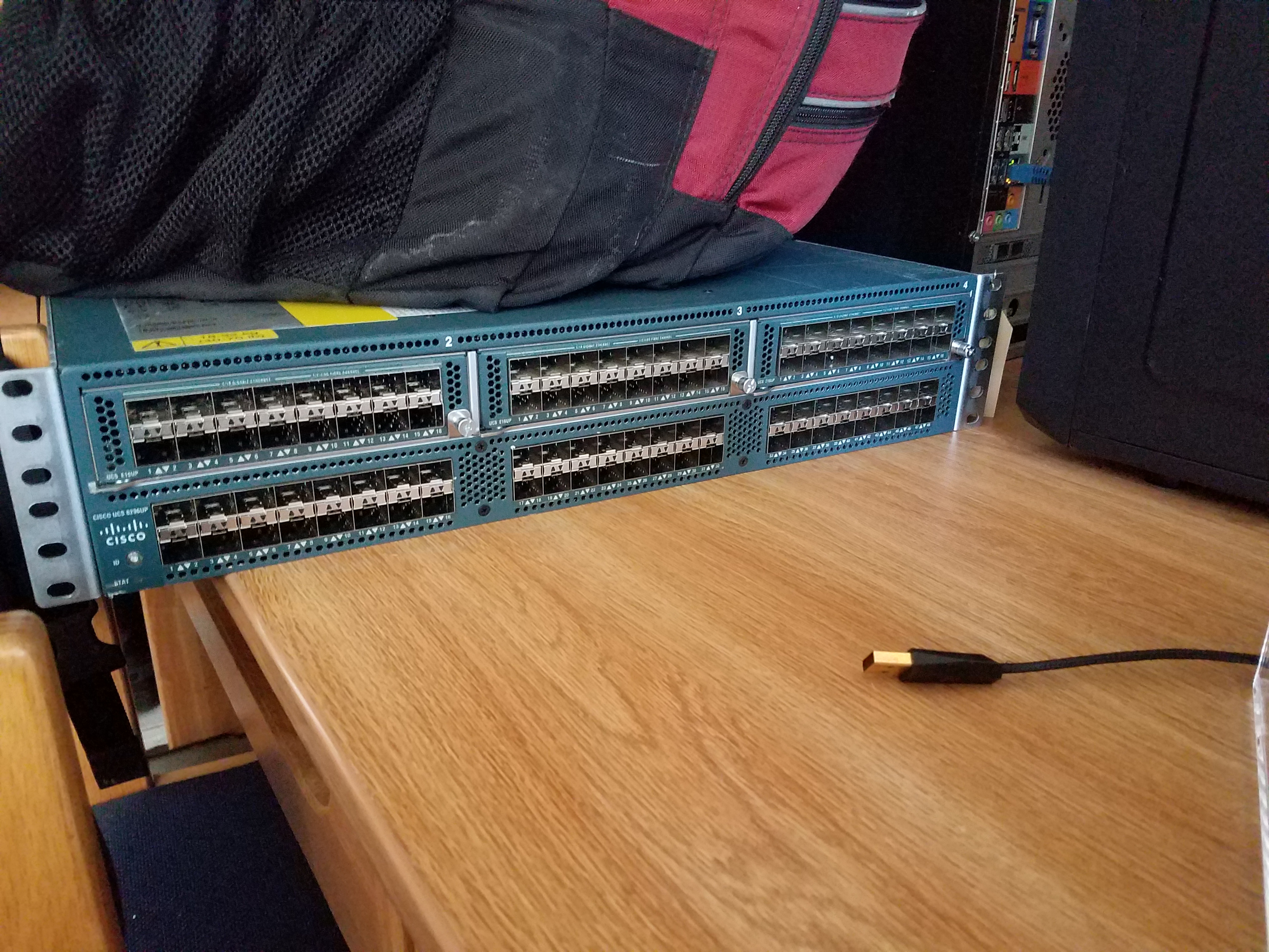 10G Switch from the front